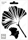 Schablone-Stencil A6 243-1768-4 - Ginko Blatt